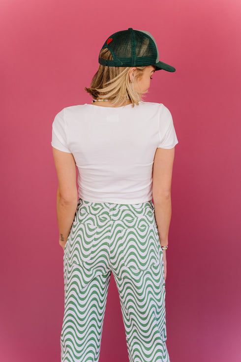 Holy Grail Top // White